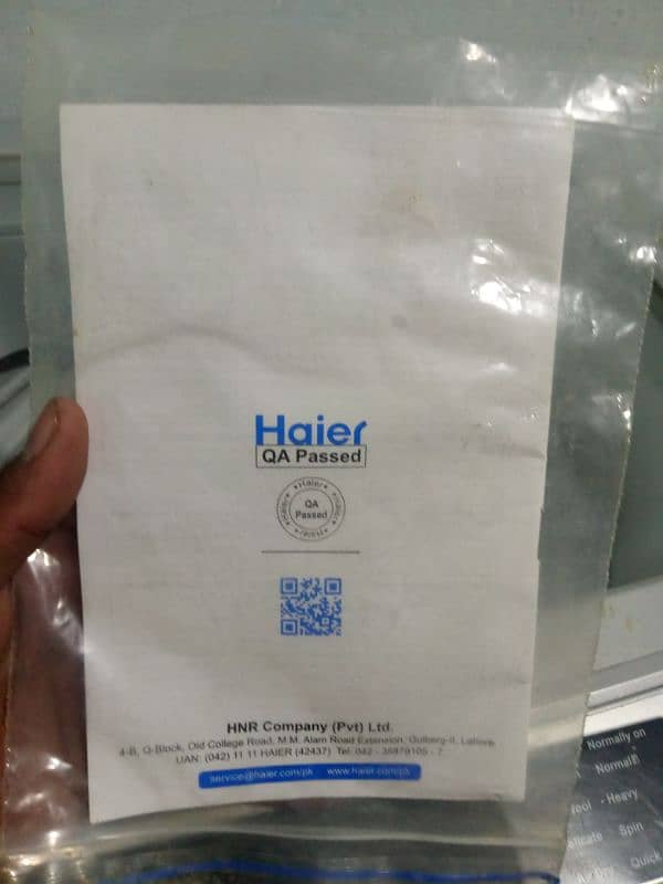 Haier,HWM90-1789 Operating Manual Fully Automatic Washing Machine 1