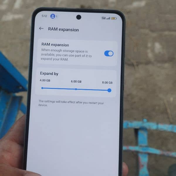 realme 12plus 5g ram 8+8 256gb full box lush condition 6month wernty 7