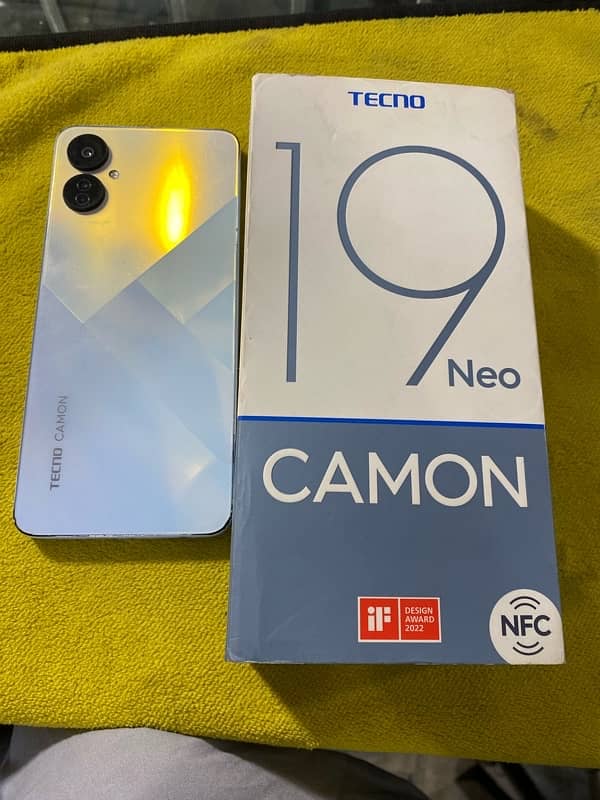 camon 19 neo 6/128 6