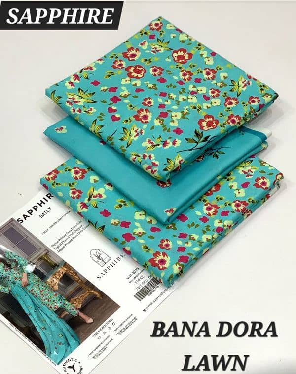 sapphire bana Dora lawn collection 4