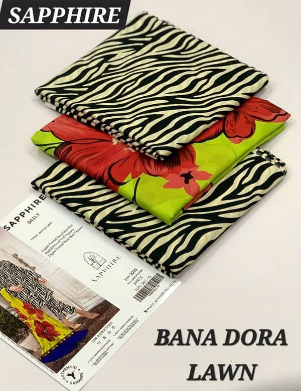 sapphire bana Dora lawn collection 10