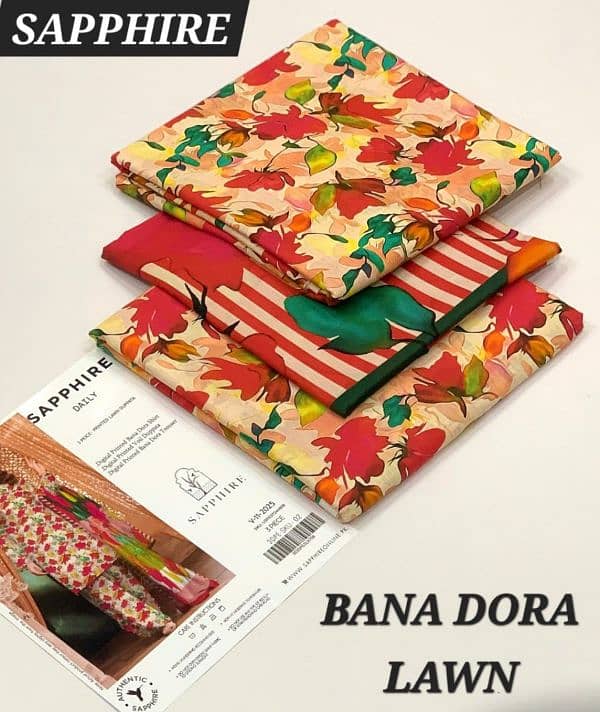 sapphire bana Dora lawn collection 11