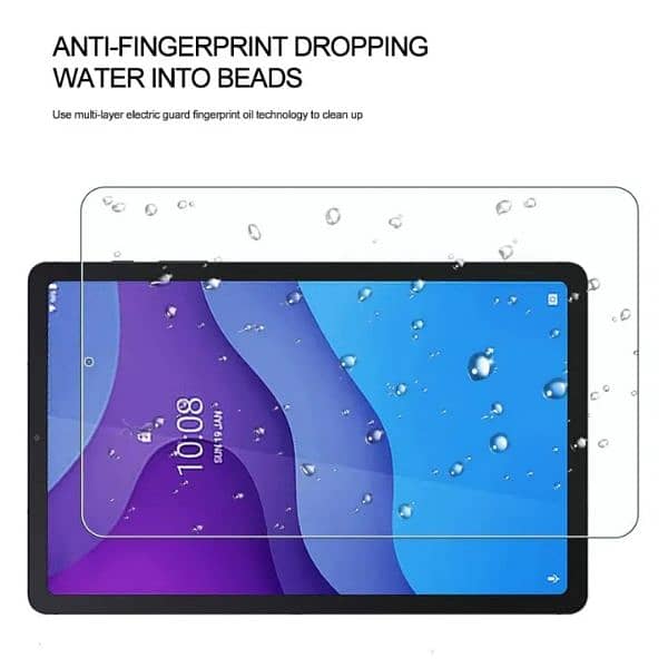 LENOVO TABLET M10 HD 2ND GEN BACK COVER AND GLASS PROTECTOR 4