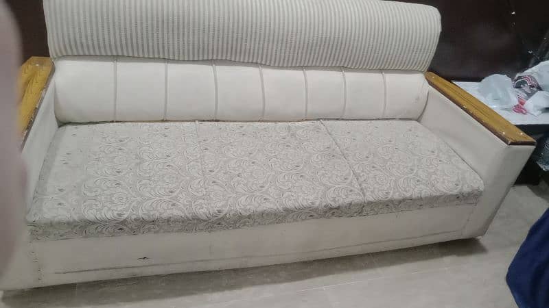 5 seater used sofa set 0