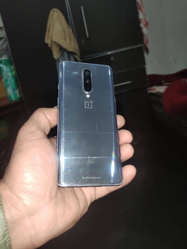 OnePlus 8 Good condition awesome color 5g spoted/03204362065 0