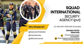 Security Guards Available - Security services - SSG Commandos