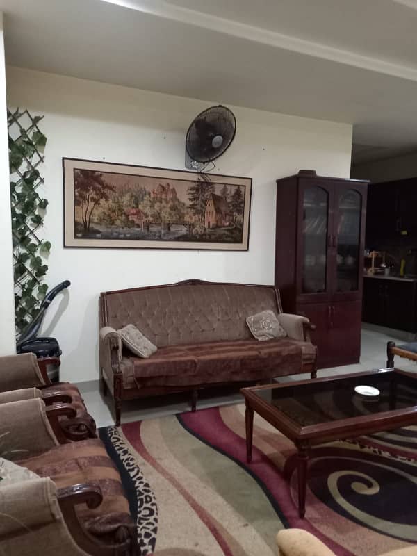 2 bed room fully furnished apartment available for rent bahria town phase 6 12