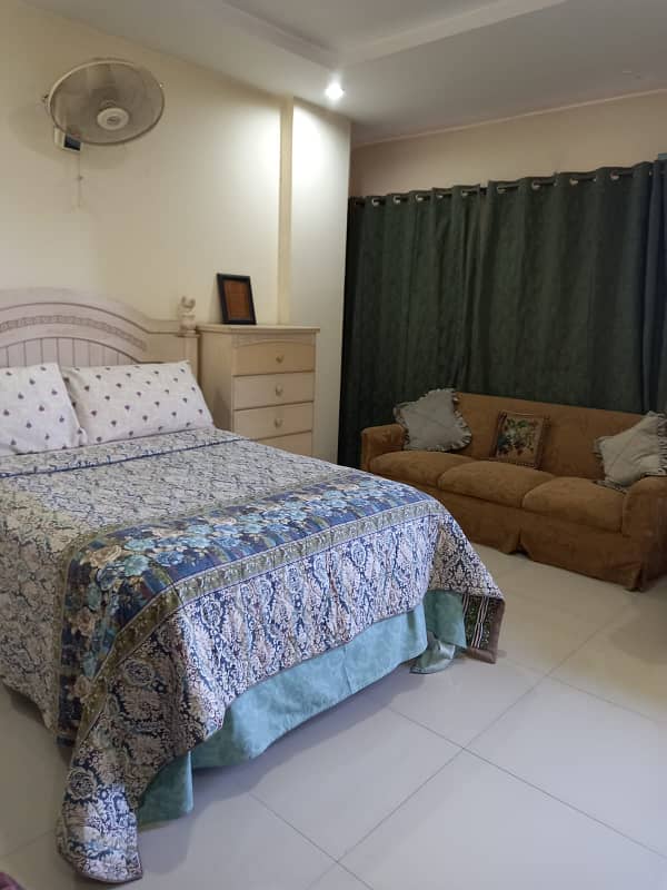 2 bed room fully furnished apartment available for rent bahria town phase 6 15