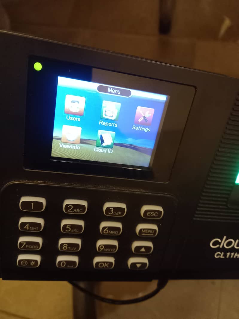 Time Attendance Machine - Cloud CL11H 1