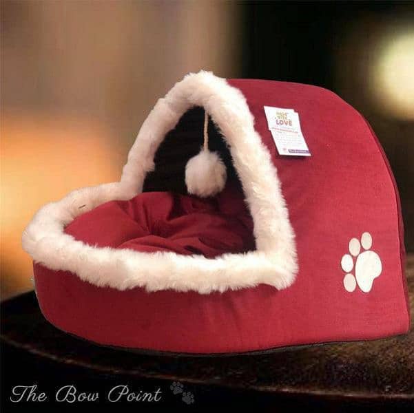 VERANDA pet house, Maroon VP-004 2