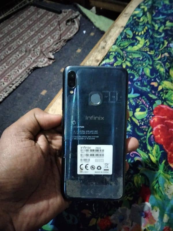 Infinix s3x one hand use only 2