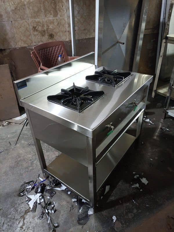 Pizza Oven Dough Mixer / Slush Used New / Fryer grill Fast food Setup 3