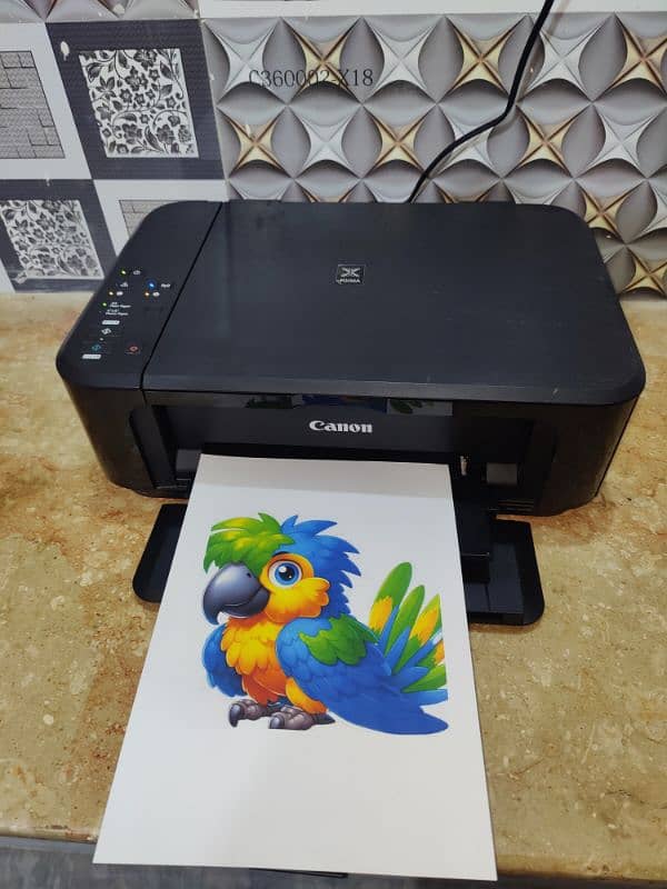 Canon Wifi color printer copier scanner 5