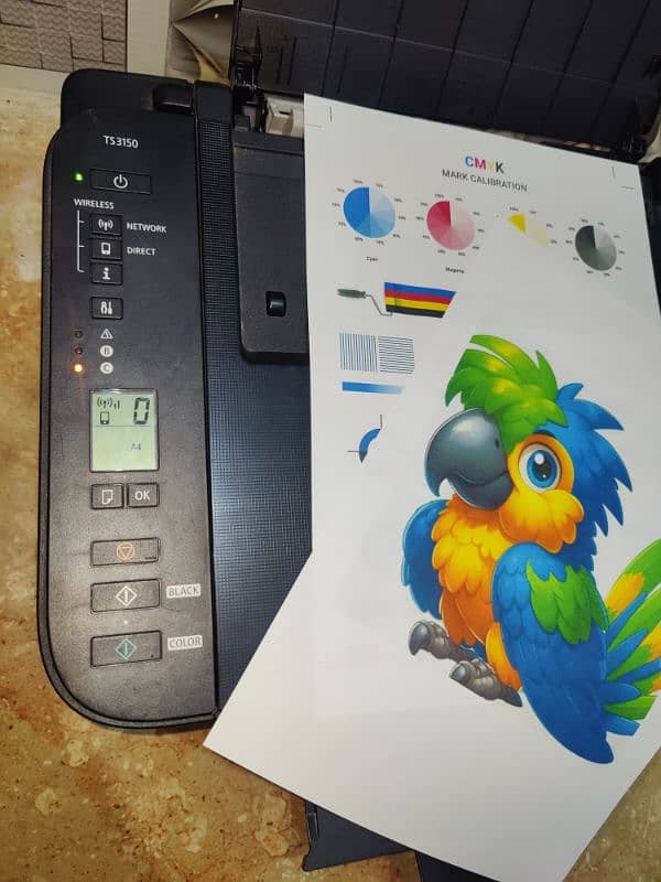 Canon Wifi color printer copier scanner 6