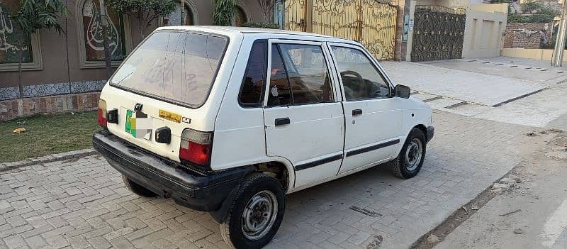 Suzuki Mehran VX 1993 Lahore number 16/17 Average 3