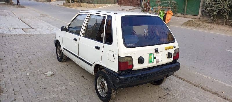 Suzuki Mehran VX 1993 Lahore number 16/17 Average 5