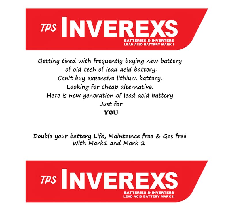 INVEREXS BATTERIES AND INVERTERS 0