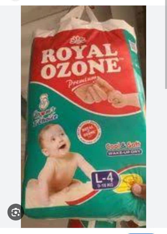 royal ozone diapers small medium large 5o pieces 0