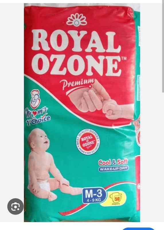 royal ozone diapers small medium large 5o pieces 2