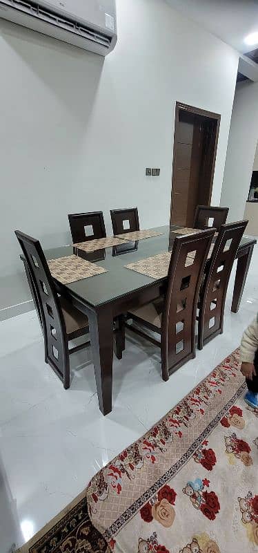 wooden dining table 0