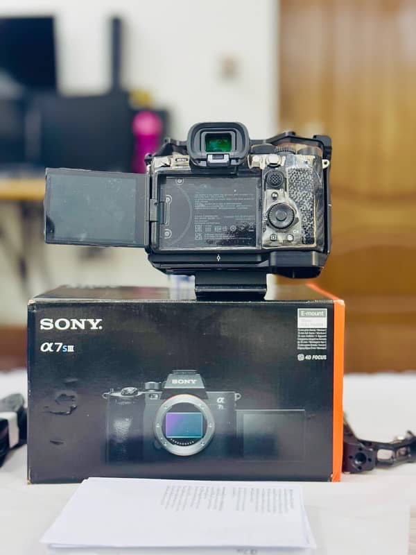 Sony A7siii with complete box 1