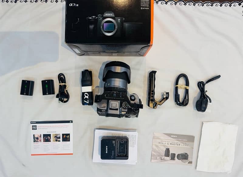 Sony A7siii with complete box 2