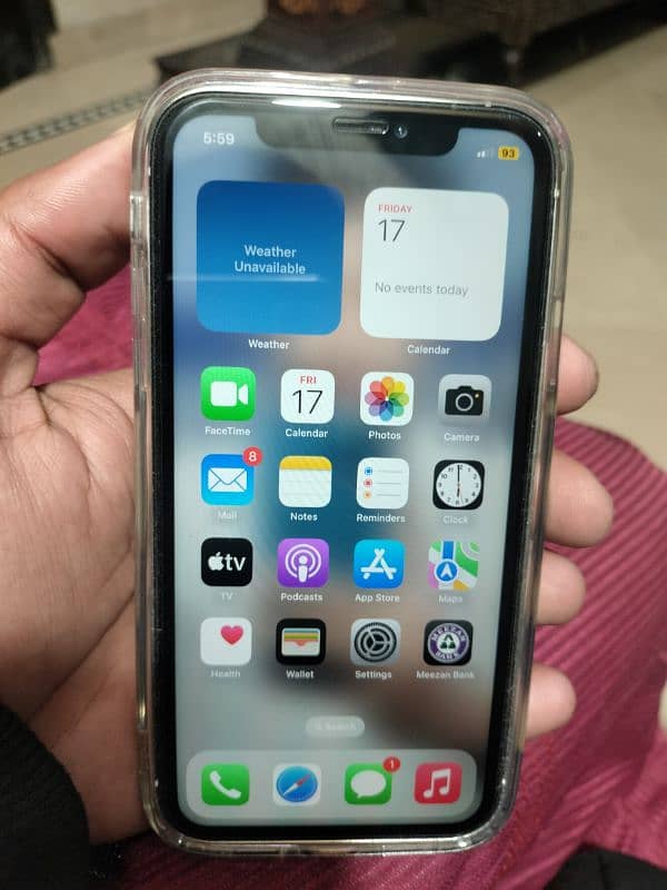 I PHONE XR 256 GB PTA APPROVED CONVERT TO 16 PRO WHITE 5