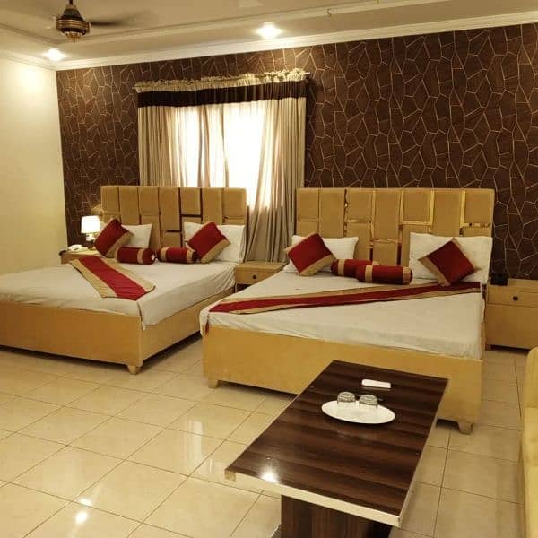 Gulberg Royal Fort Executive Hotel Daily Monthly basis Rent 5