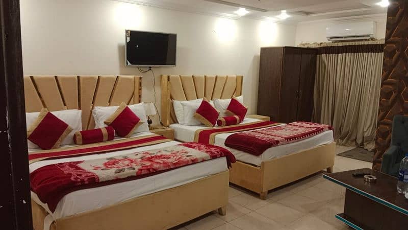 Gulberg Royal Fort Executive Hotel Daily Monthly basis Rent 14