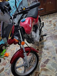 suzuki gd110s 10/10 red colo