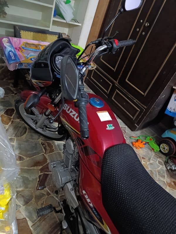 suzuki gd110s 10/10 red colo 4