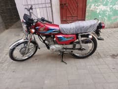 Honda Cg 125 20241 month ki h new condiction ganion 1 owner seld enjon