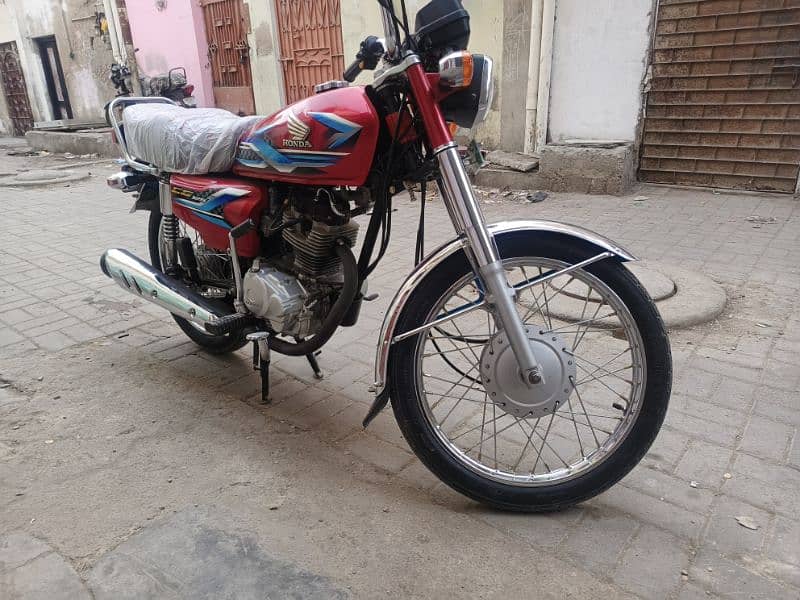 Honda Cg 125 20241 month ki h new condiction ganion 1 owner seld enjon 4