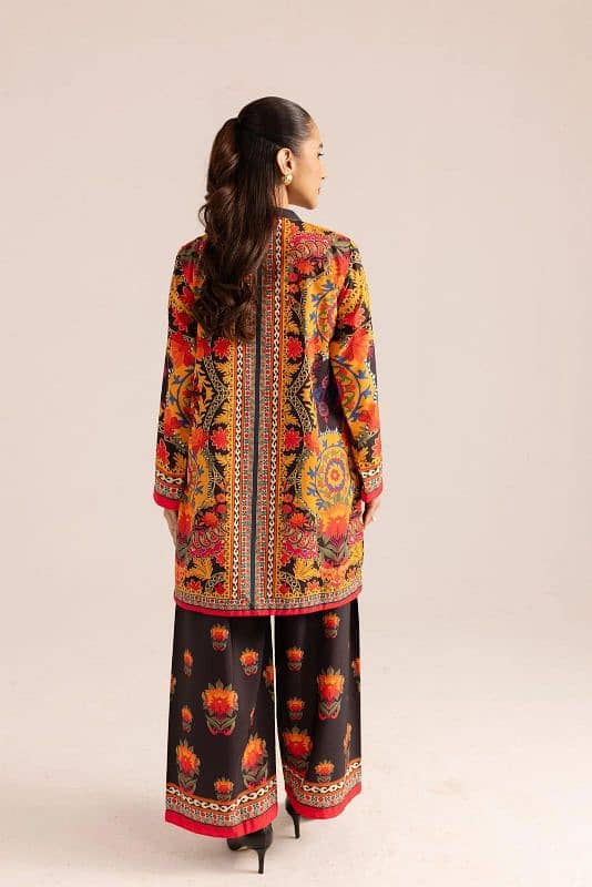 Stylish Printed 2 Piece Women Stitched Shirt And Trouser 6