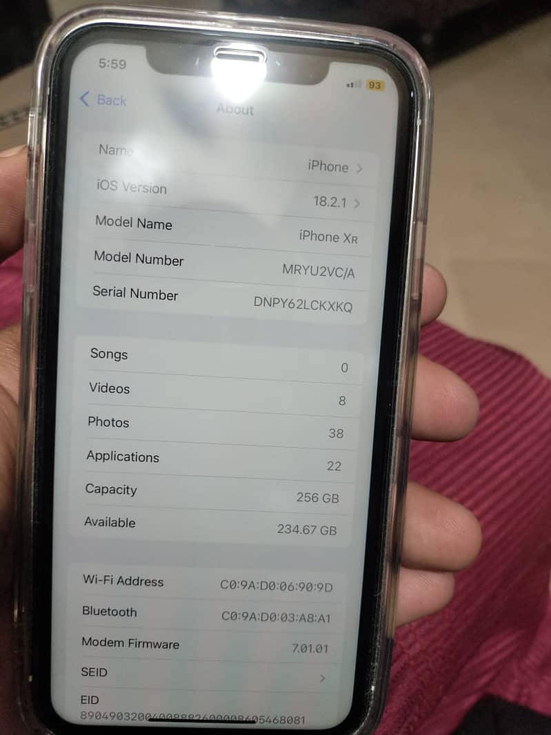 IPHONE XR 256 PTA APPROVED CONVERT TO 16 PRO 3