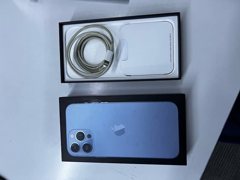 iPhone 13 Pro Max 128gb Sierra Blue, Dual Physical PTA Approved 6