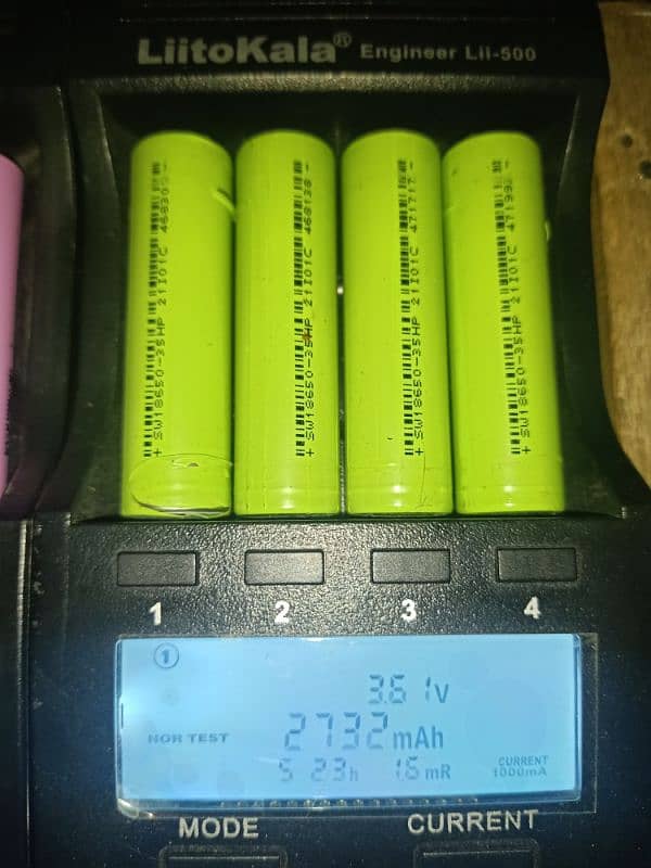 12v Battery 18650 lithium cells 6