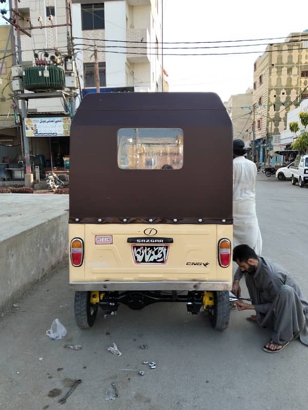 SAZGAR RIKSHA 2020 MODEL VIP CONDITION ALL OK 3