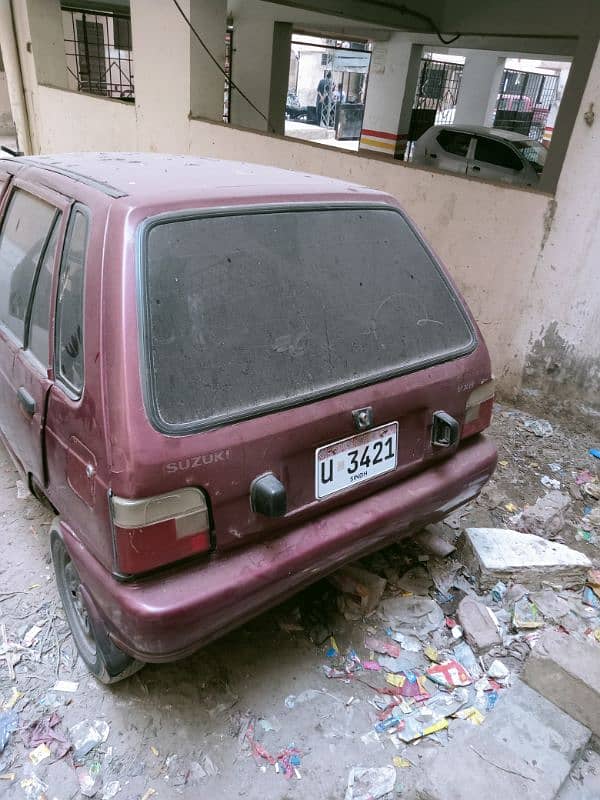 Suzuki Mehran VX 1992 7