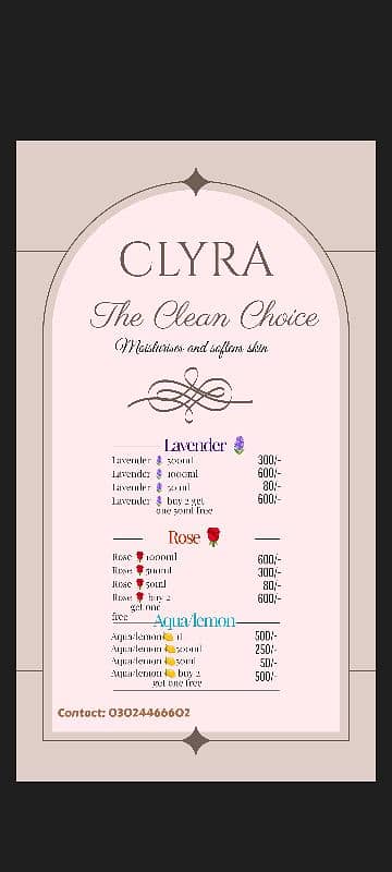 CLYRA ( The Clean Choice ) 0