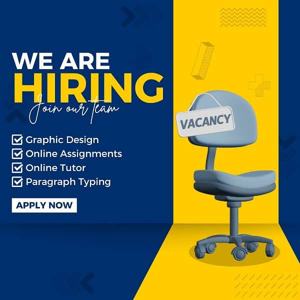 Male and Female Staff needed for Office working and Online working 0