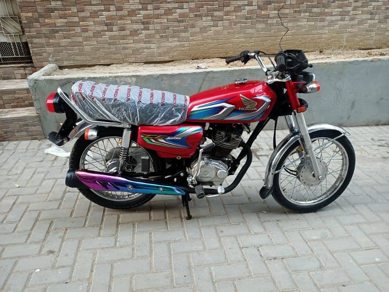 honda cg 125 2022 mint new condition 3