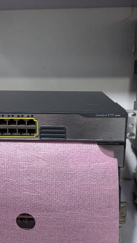 Cisco 3750 series without sFP port 0