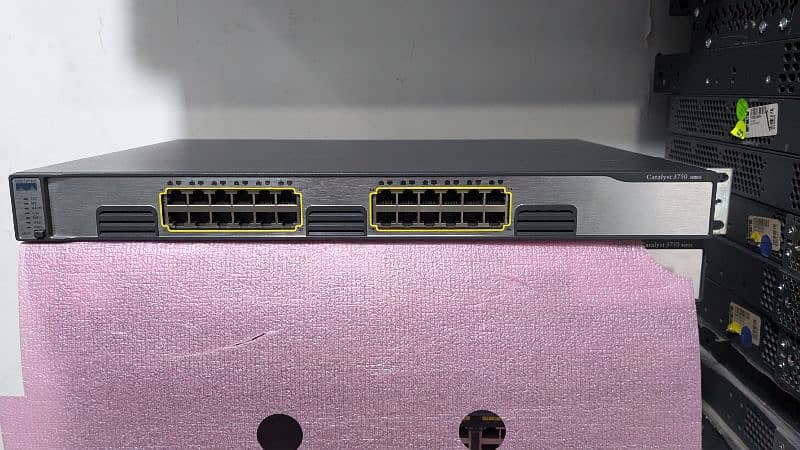 Cisco 3750 series without sFP port 1