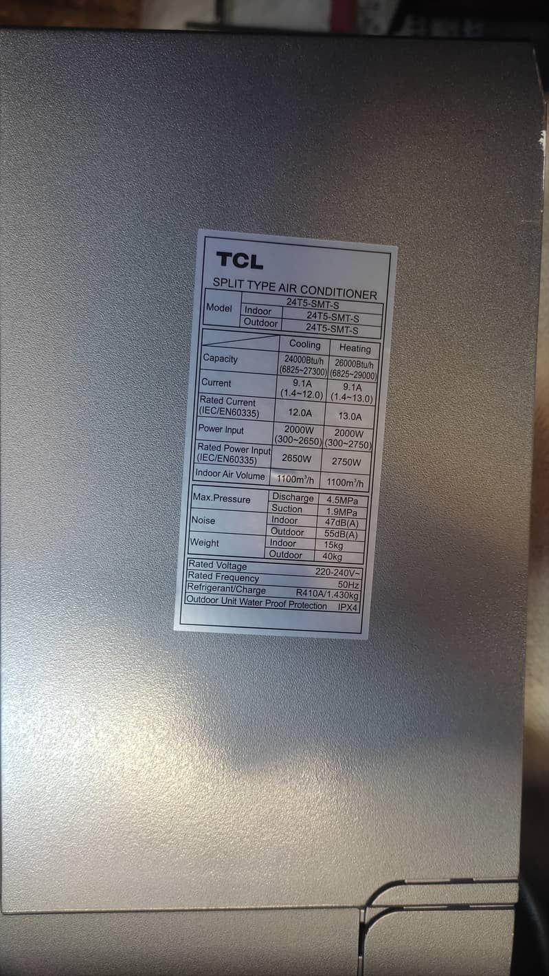 TCL AC 24T5-SMART-S 4