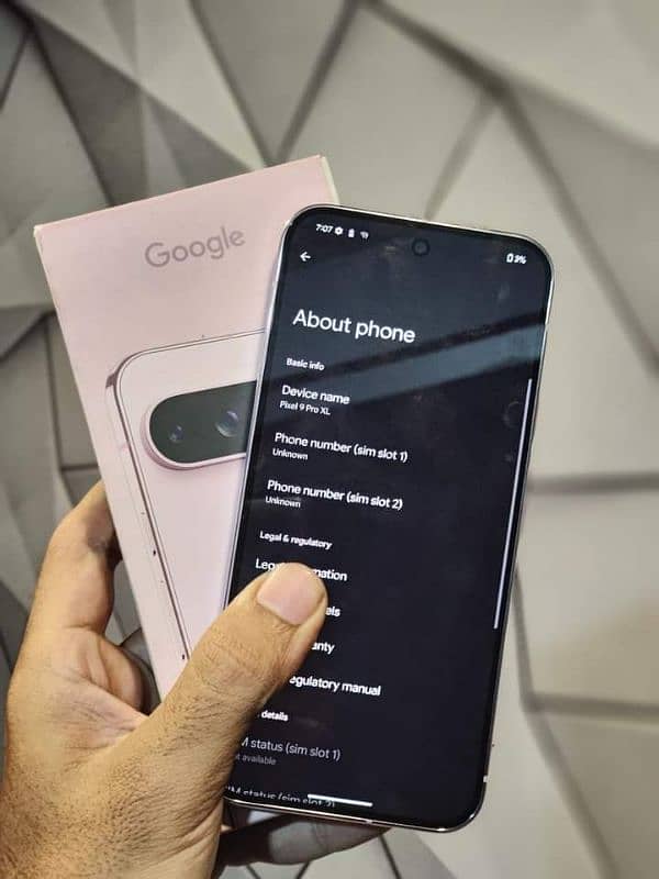 Google pixel 9pro XL 16/512 GB 03220889193 my what'sap 1