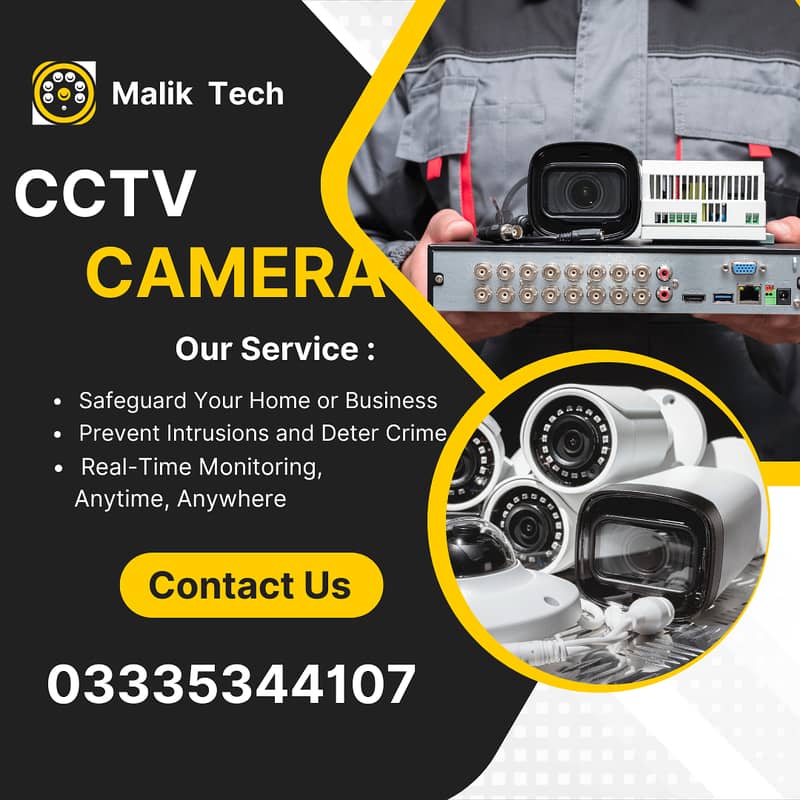 CCTV camera Packages With Installation - Dahua Hikvision Cameras 0