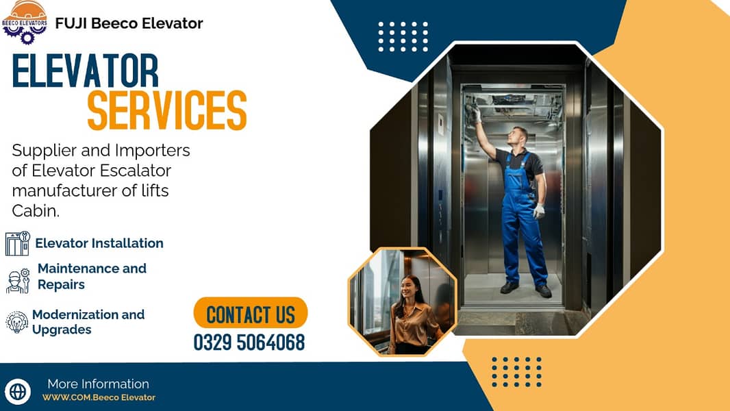 lift / Elevator Installation for offices, hospital/cargo lift 7