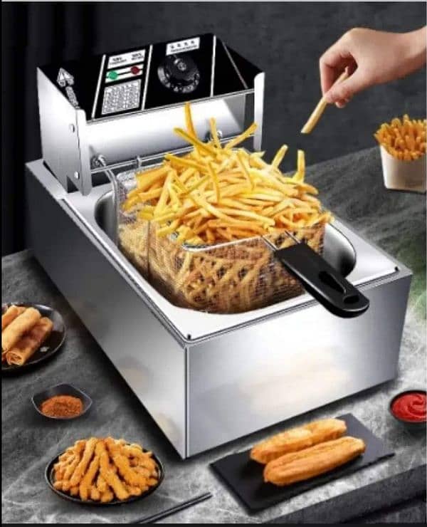 Slush Machine Fryer Pizza Perofer / Dough Mixer / Hot plate Fast foods 15