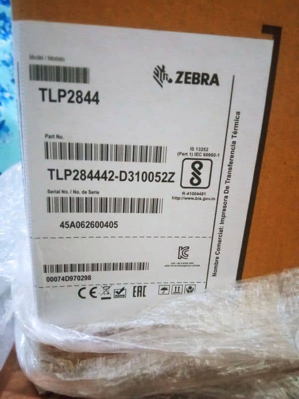 ZEBRA BARCODE PRINTER TLP 2844-Z 5